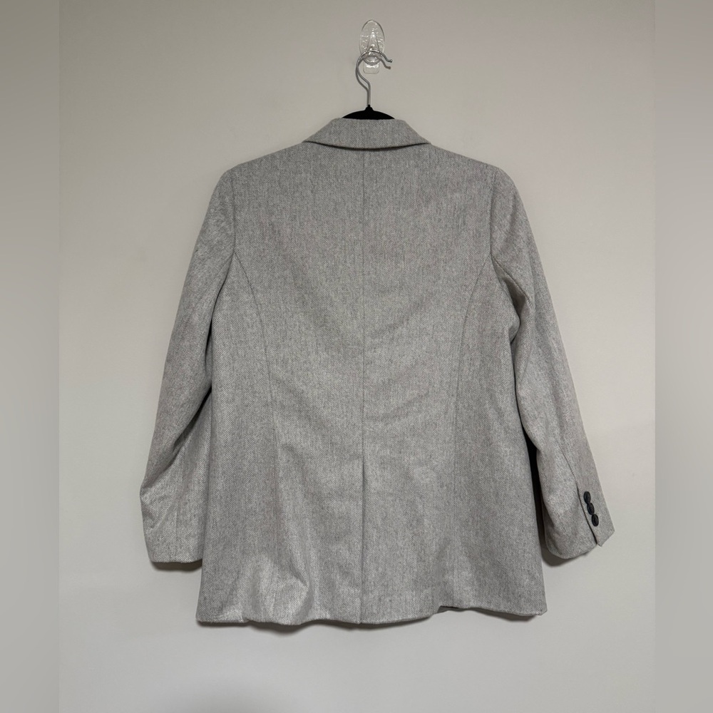 Talbots Light Gray Women's Blazer - Picture 9 of 12